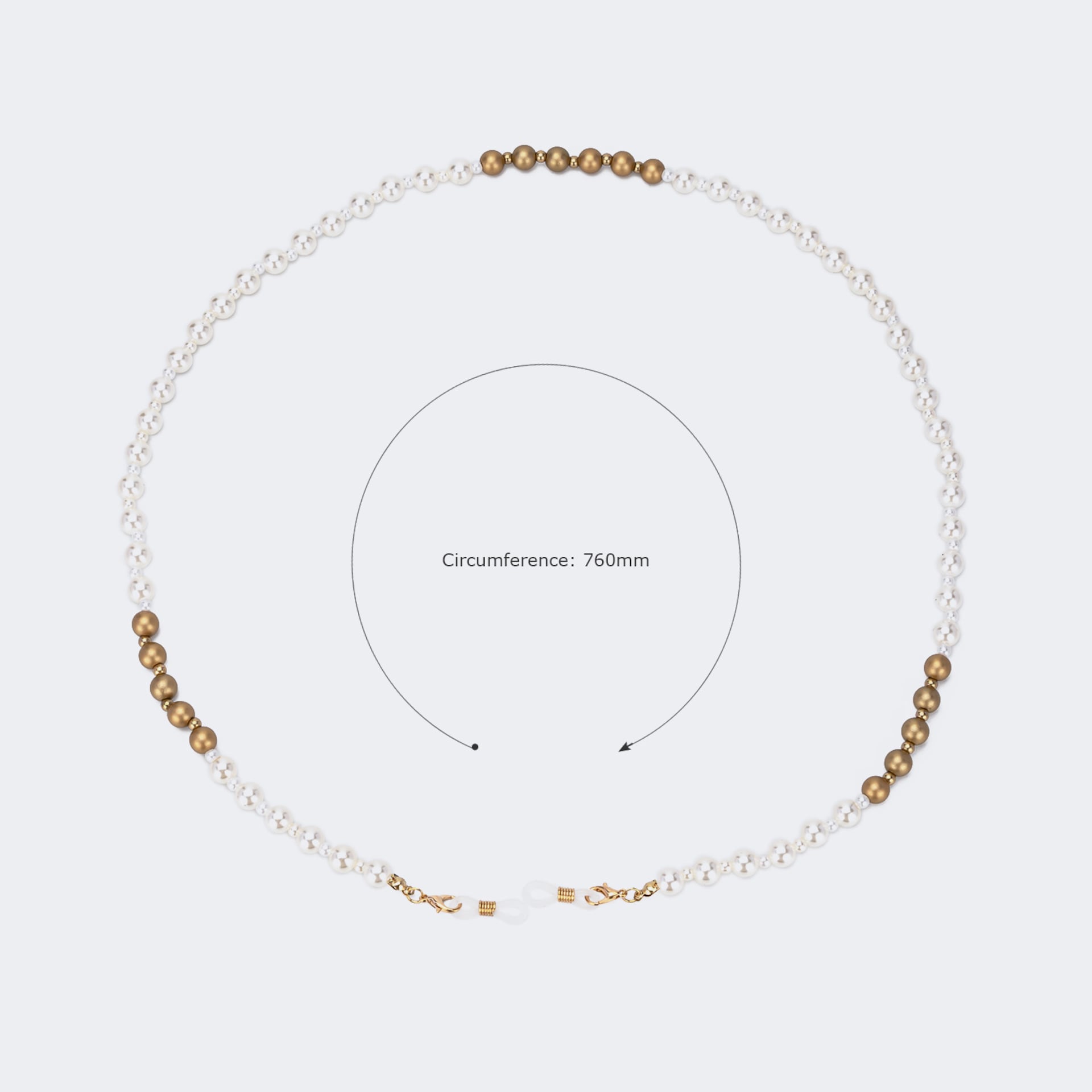 Fashion Eyeglasses Pearl Eyeglasses Chains Accessories on Zeelool2