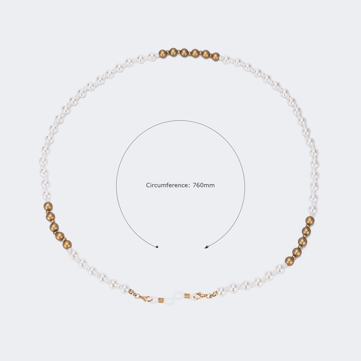 Simple Stylish New Pearl Eyeglasses Chains2