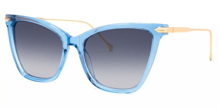 Hilary Butterfly Blue Glasses