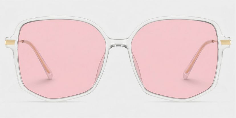 Payton Geometric Clear Glasses
