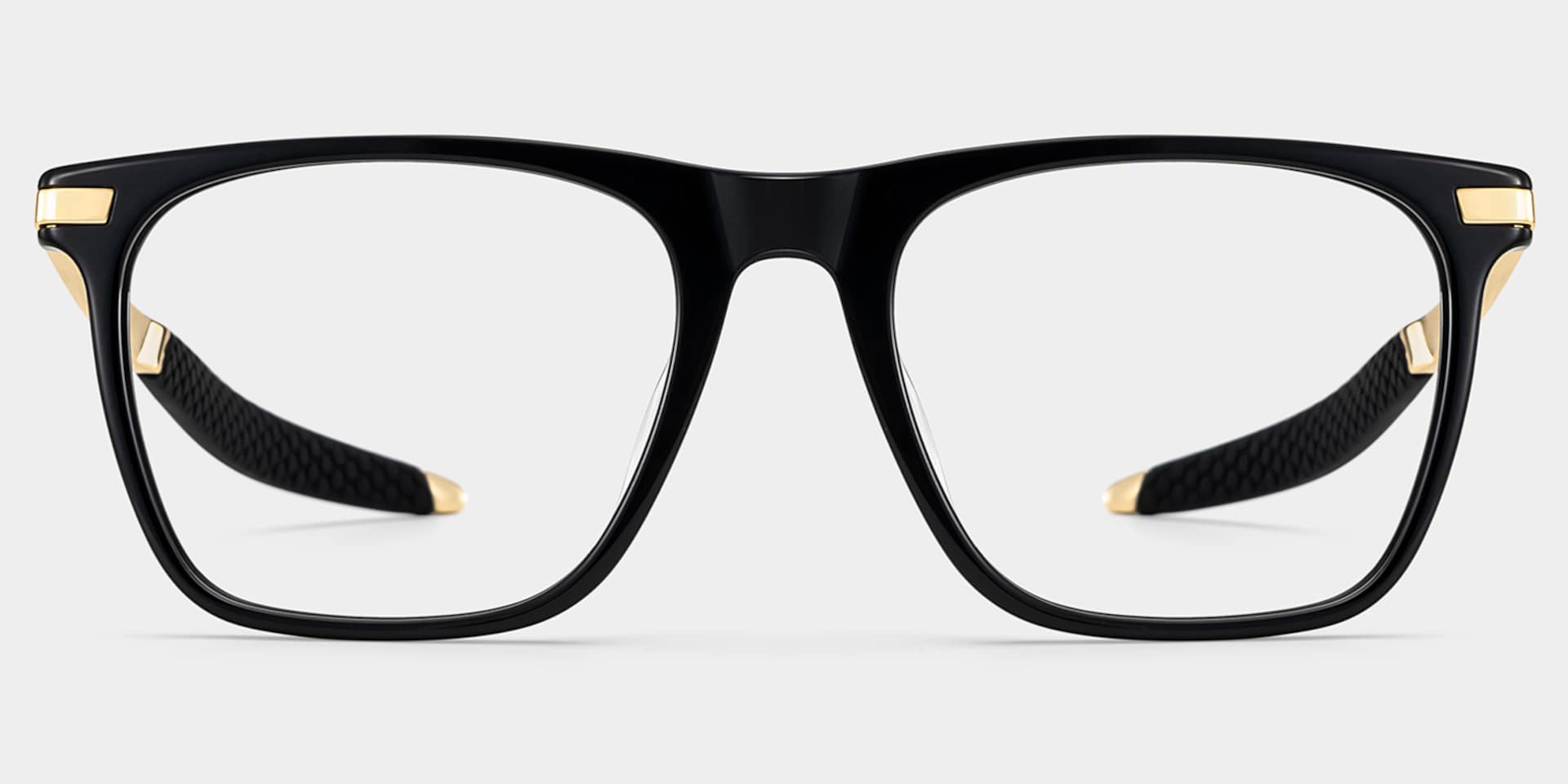 Stable Black Frame Glasses with Rectangle Frame Online | ZEELOOL4