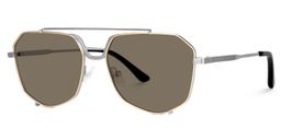 Beethoven Aviator Gold Sunglasses1