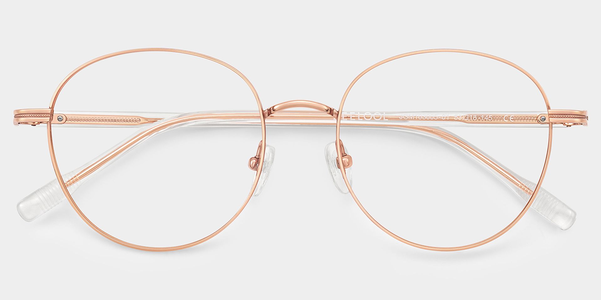 Titanium Celena Eyeglasses, Celena Round Glasses -Zeelool Glasses1