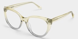 Kiera  Cat-eye Green Glasses3