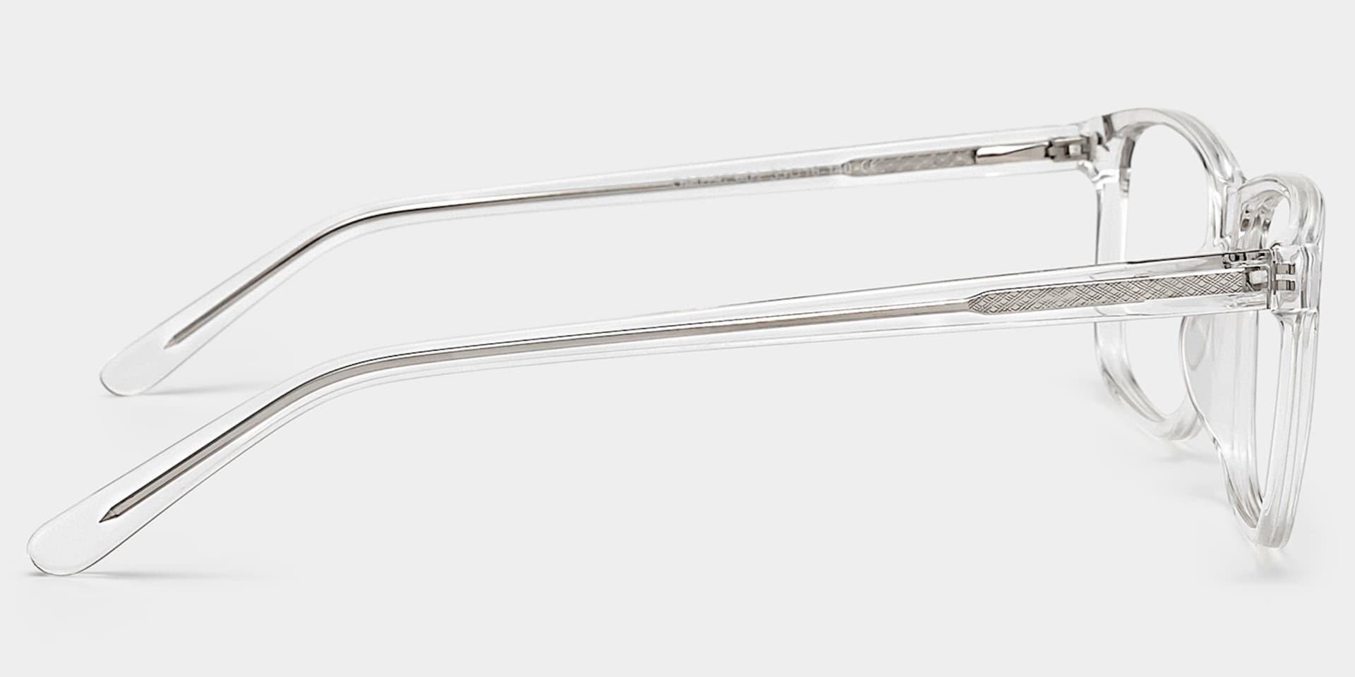 Rectangle Crystal Glasses | Zeelool Glasses3