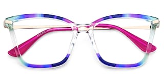 Stephens Cateye Black Glasses2