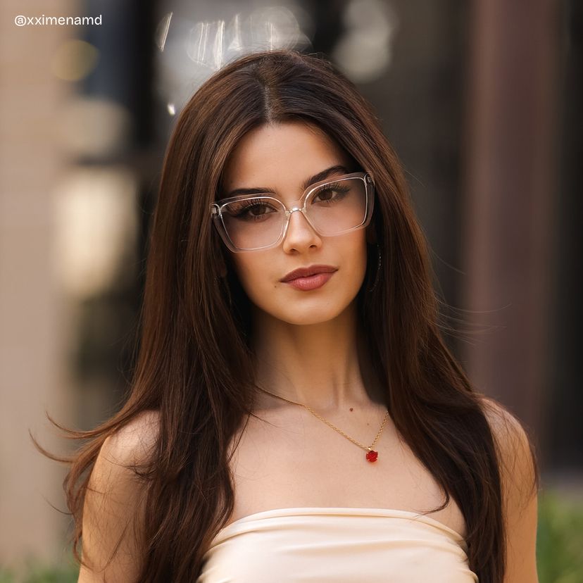 Emery Clear Square Glasses