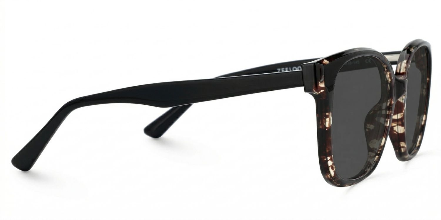 Siner Havana Square Polarized Sunglasses for Driving | ZEELOOL3