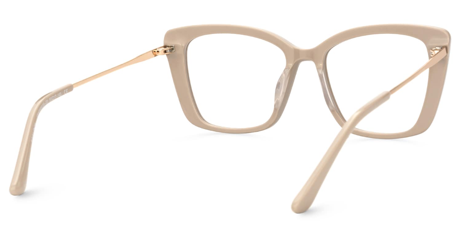 Sheyla Cateye Khaki Glasses4