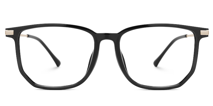Fezell Square Black Glasses