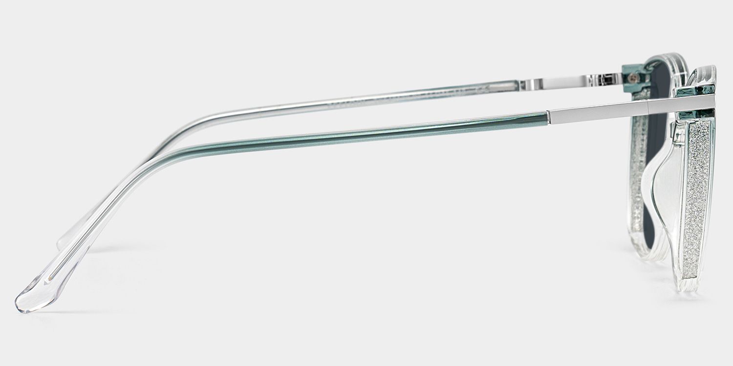 Rodz Sage Green Frame Glasses with Square Design3