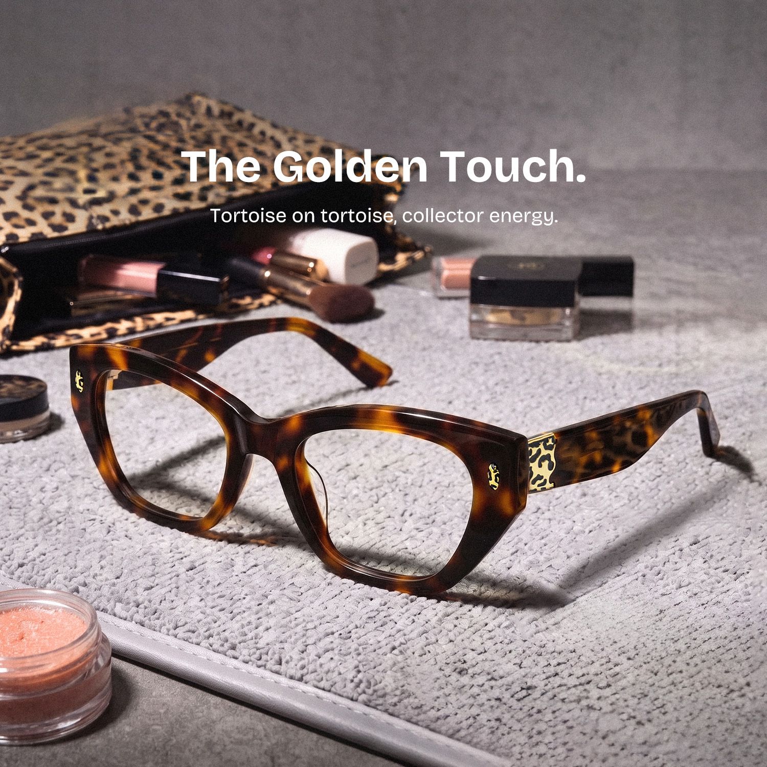 Dillon Tortoise Cat-Eye Glasses | ZEELOOL0