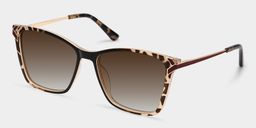 Tricee Square Tortoise Glasses2