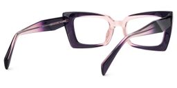 Bueghly Rectangle Purple Glasses3