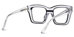Legette Black Square Glasses3