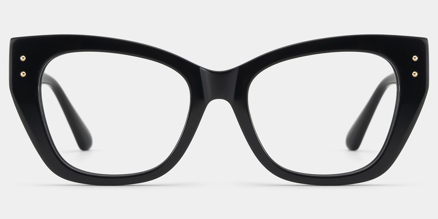 Skylar Black Frame Glasses with Butterfly Frame Online | ZEELOOL3