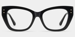 Skylar Butterfly Black Glasses3