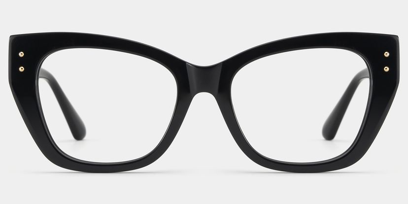 Skylar Butterfly Black Glasses