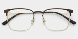 Cole Browline Brown Glasses4