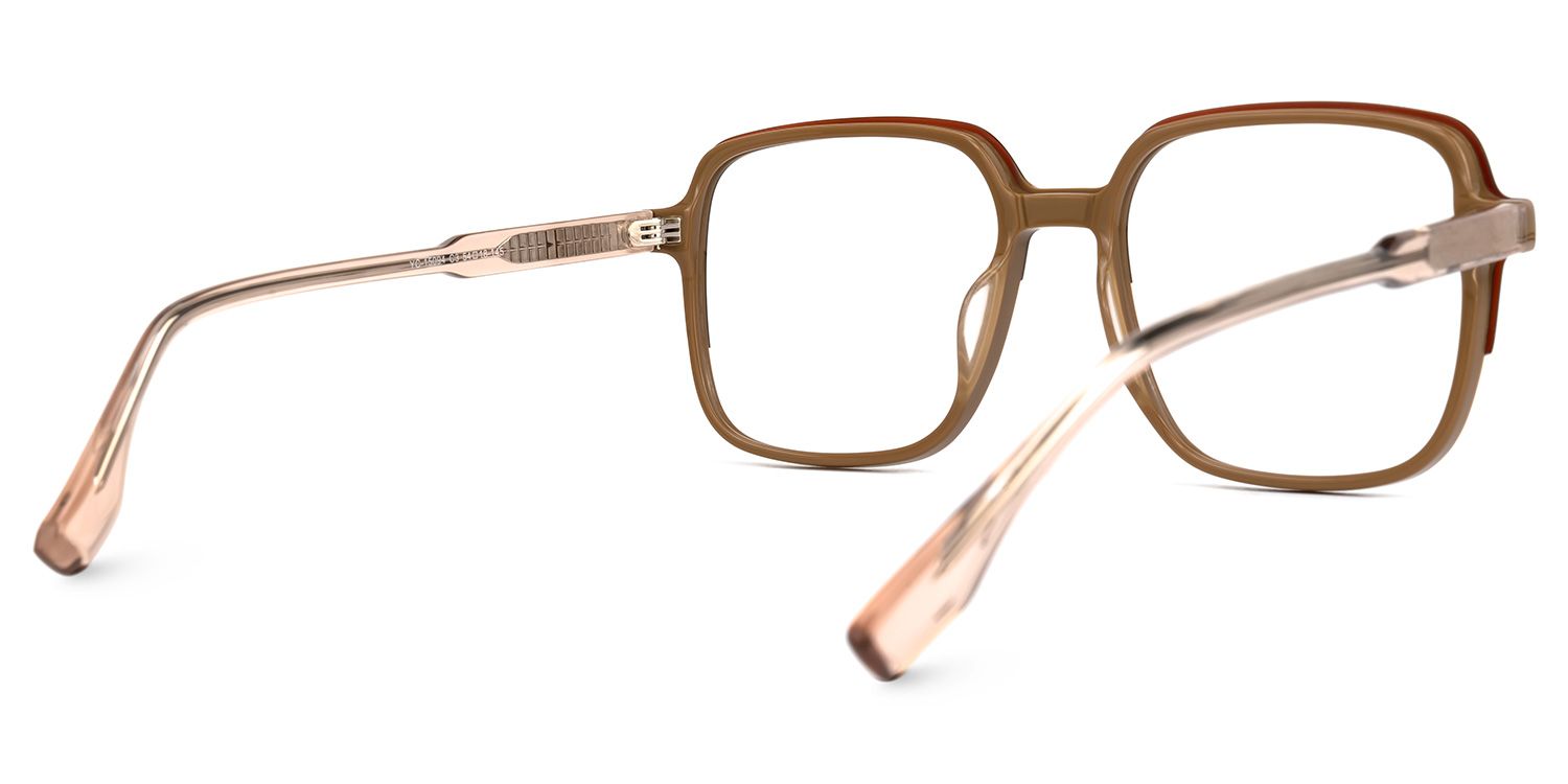 Monty Square Brown Glasses Monty Square Brown Glasses