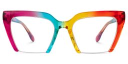 Shaun Cateye Multicolor Glasses0