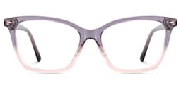 Theo Rectangle Grey Pink Glasses1