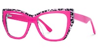 Thurman Butterfly Hot Pink Glasses2