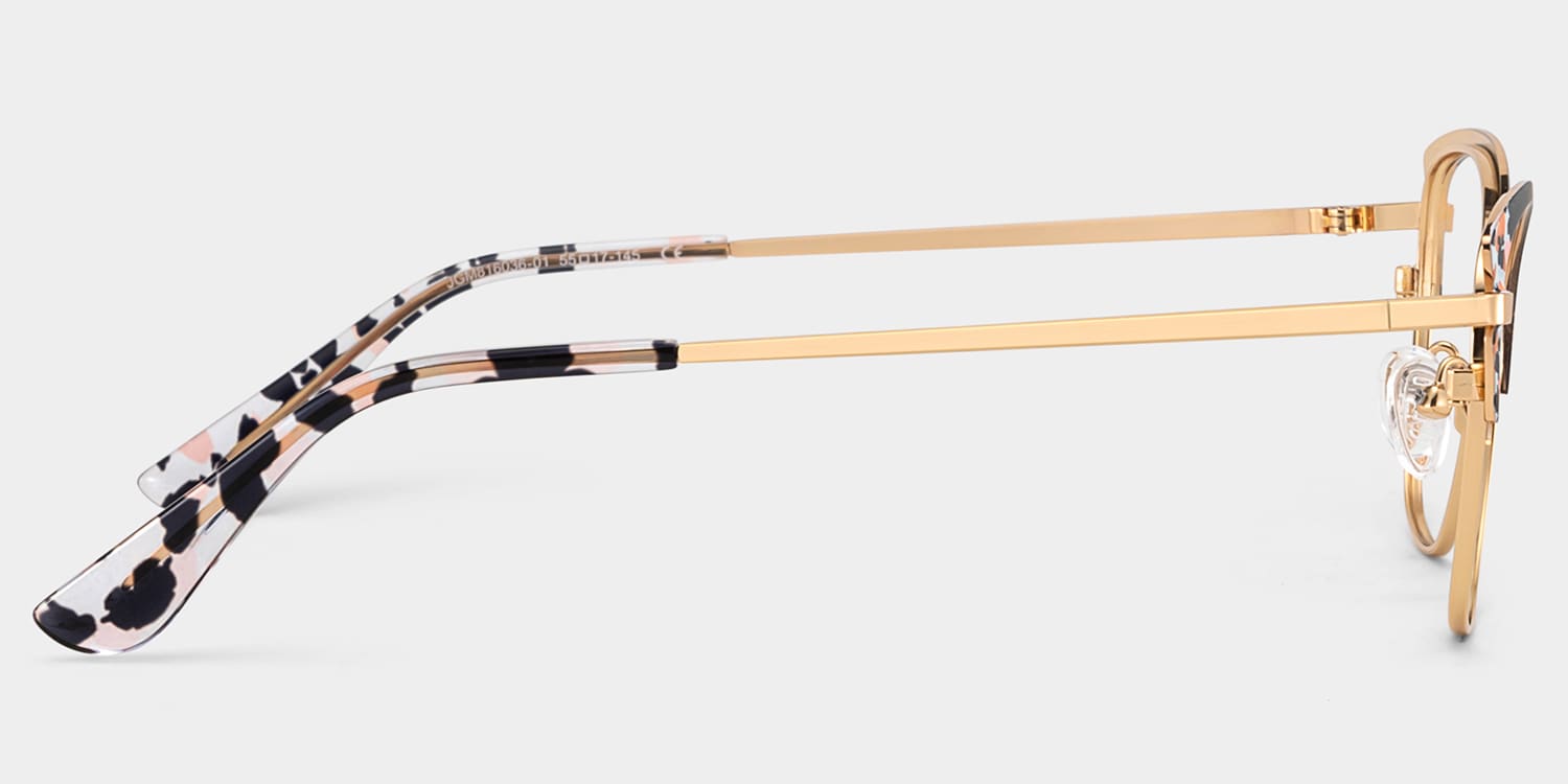 Mariana Black Frame Glasses with Rectangle Frame Online | ZEELOOL4