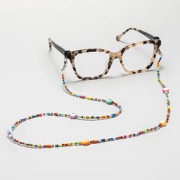 Colorful Round Glitter Eyeglasses Chains0