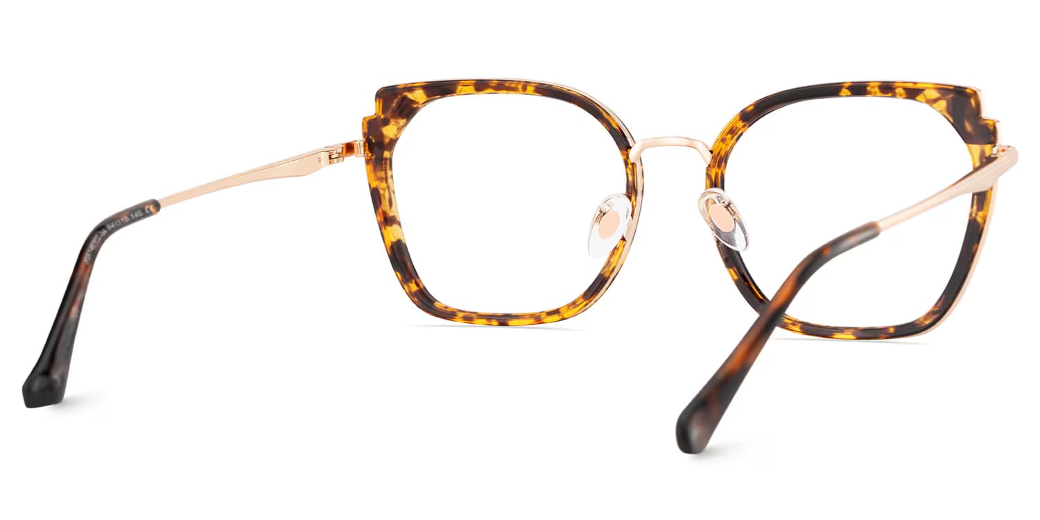 Murcia Square Tortoise Glasses5