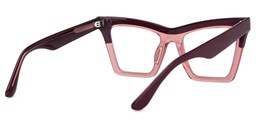Jaclyn Cateye Red Glasses3