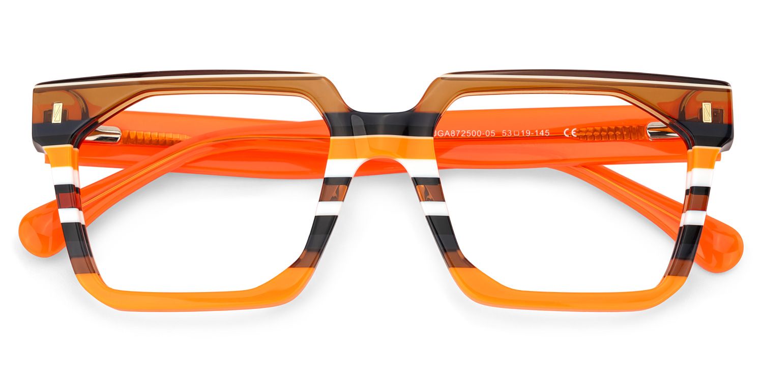 Laguer Rectangle Specs Frame For Men | Zeelool2