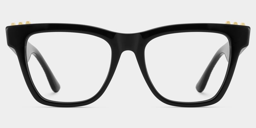 Soren Square Black Glasses