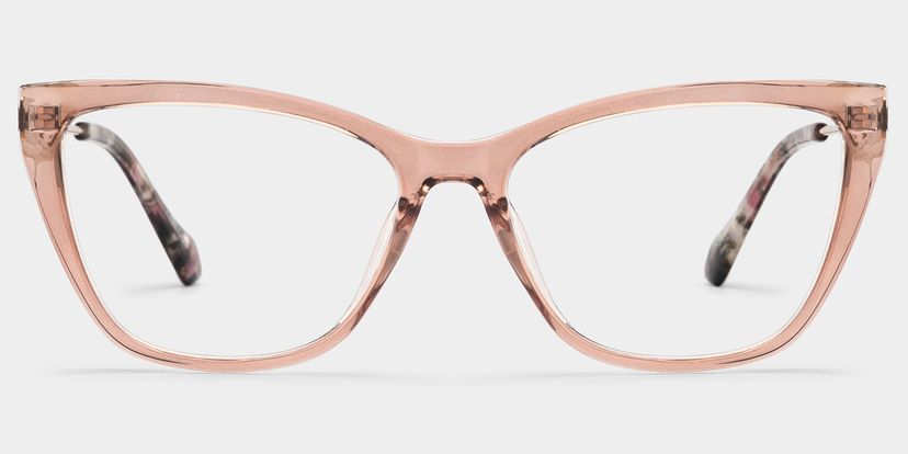 Celeste Beige Cat-eye Glasses