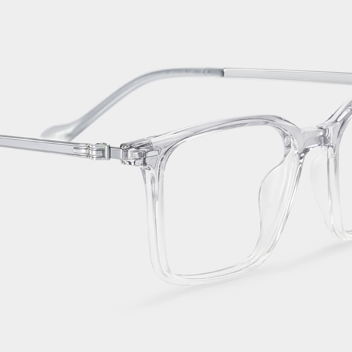 Archer Rectangle Gray Glasses4