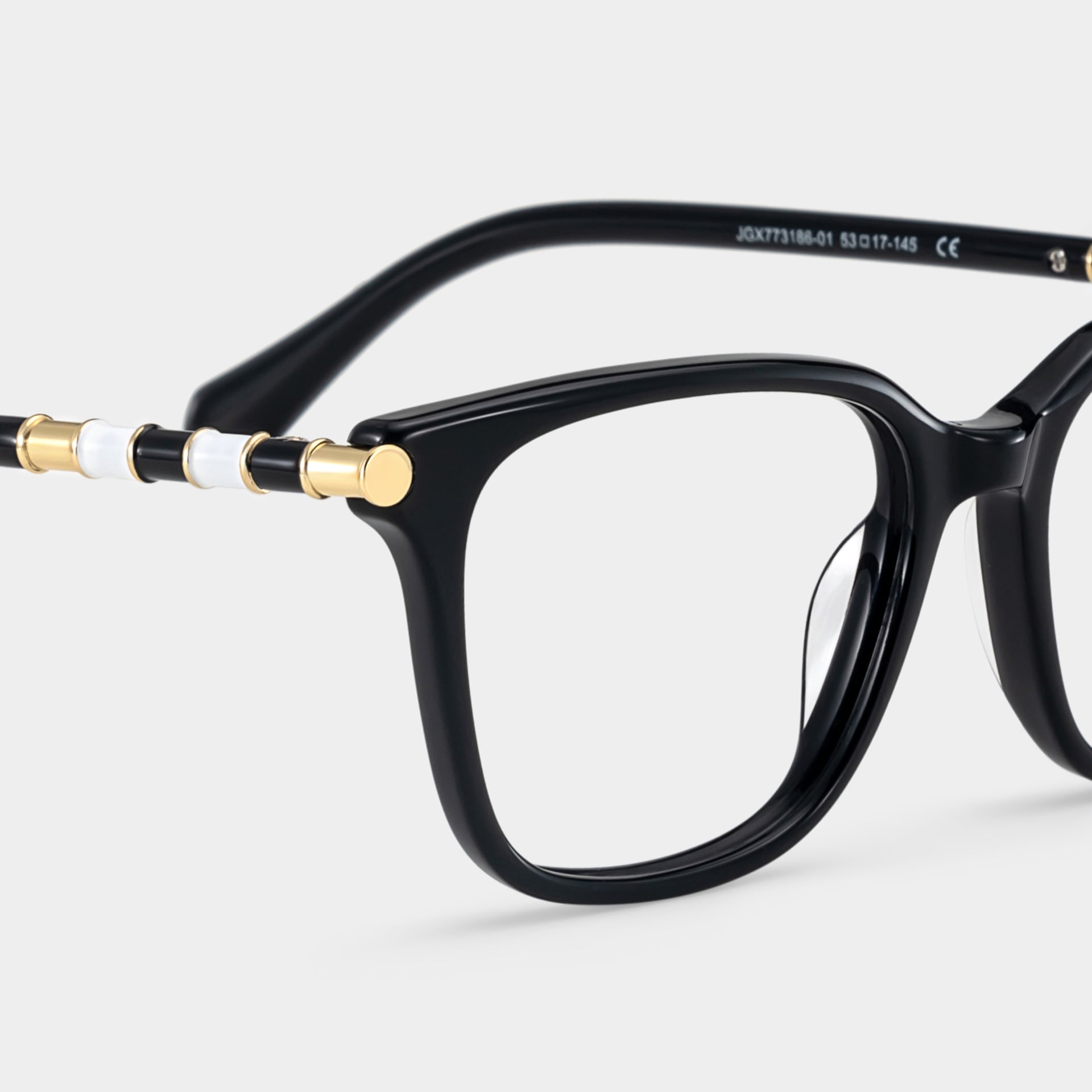 Delilah Square Black Frame Eyeglasses for Women| ZEELOOL9
