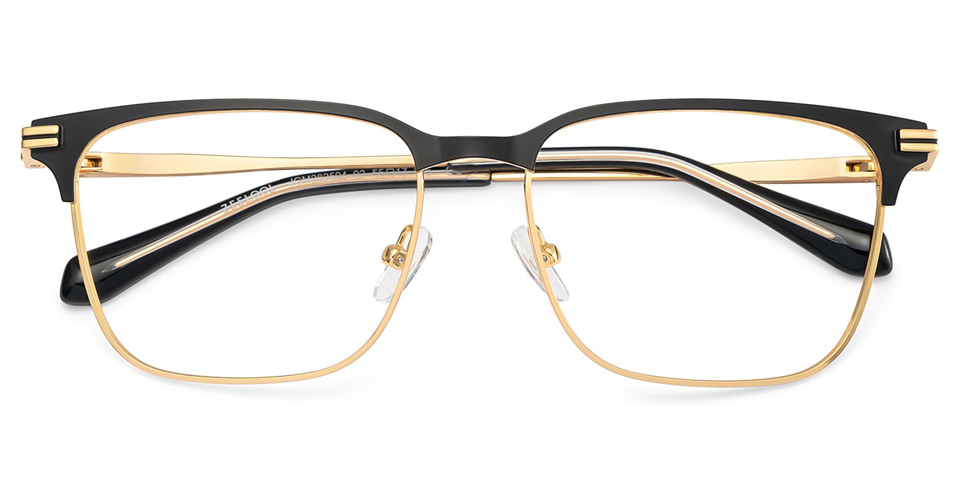 Marshall Gold Rectangle Prescription Glasses | Zeelool1
