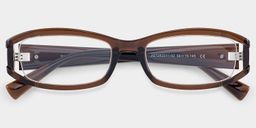 Willow Brown Rectangle Glasses3