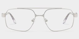 Sterling Aviator Silver Glasses1