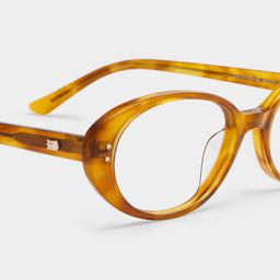 Lennon Tortoise Oval Glasses5