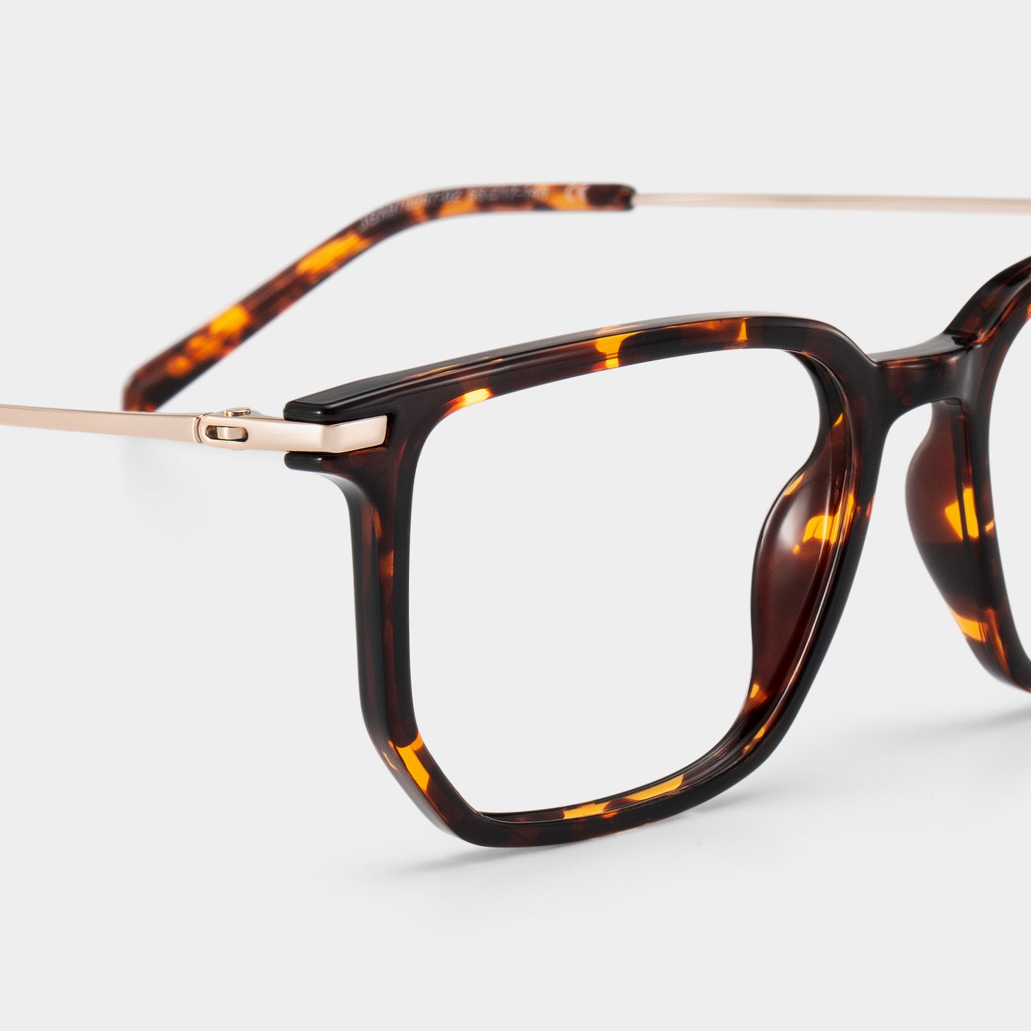 Michelle Rectangle Tortoise Eyeglasses in Lightweight Frame | ZEELOOL5