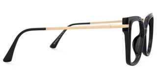 Chrisett Butterfly Black Glasses2