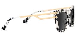 Lidia Square Cow Print Sunglasses3