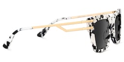 Lidia Square Cow Print Sunglasses3