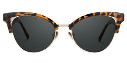Charlene Browline Tortoise Glasses0