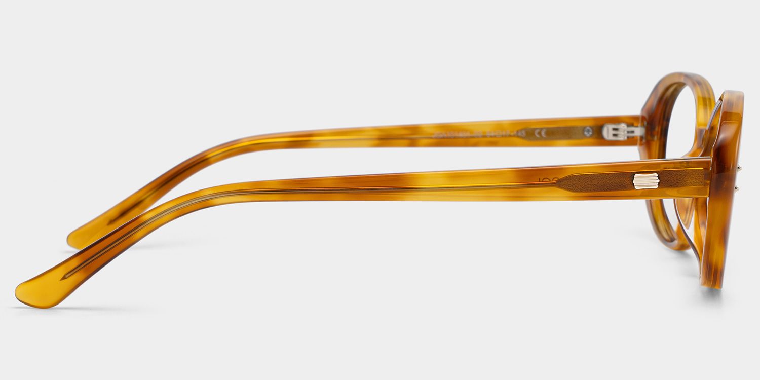 Lennon Tortoise Oval Glasses | Nostalgic Varsity Athleisure