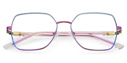 Billie Geometric Iridescent Glasses2