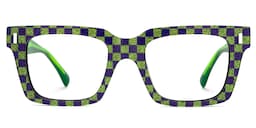 Kirkland Rectangle Green Glasses0