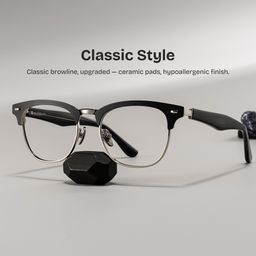 Penelope Browline Silver Glasses0
