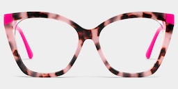 Kira Butterfly Pink Tortoise Glasses2